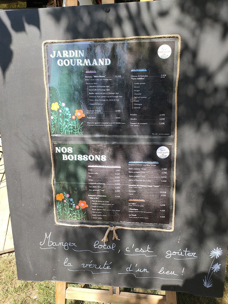 Menu Le Jardin Merveilleux | Hauterives-2